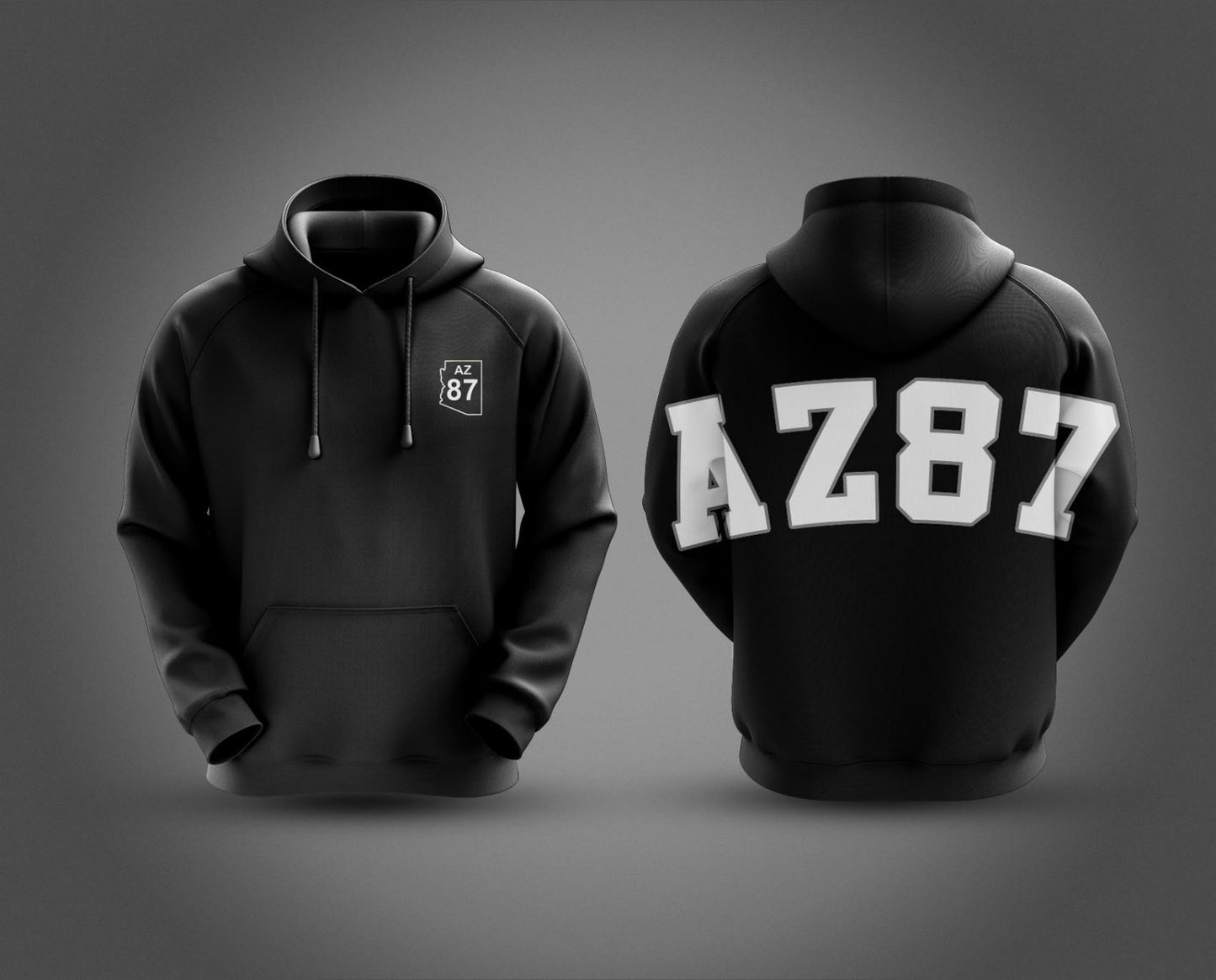 AZ87 Black Hoodie(ALT)