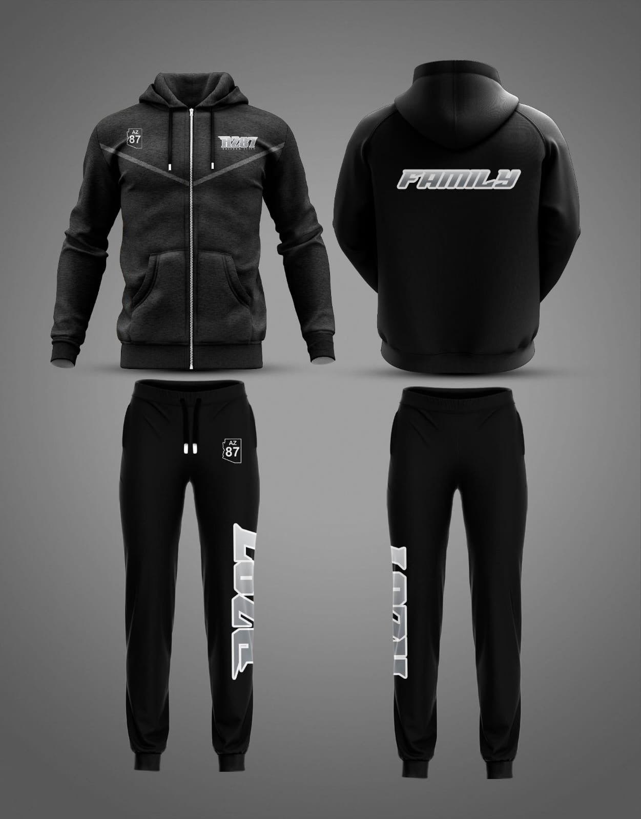 AZ87 Team Tech Travel Suit