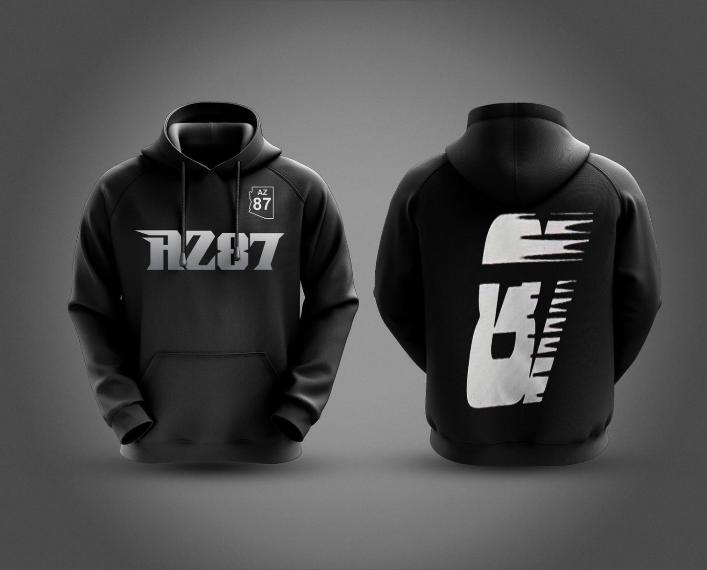 AZ87 Black Hoodie